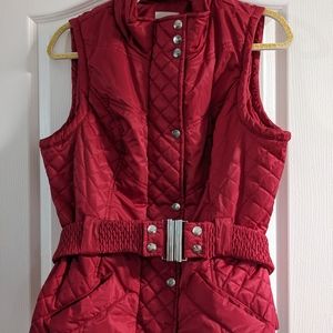 Guess ladies puffer with detachable belt XL